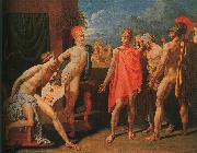 Jean-Auguste Dominique Ingres The Ambassadors of Agamemnon in the Tent of Achilles Norge oil painting reproduction